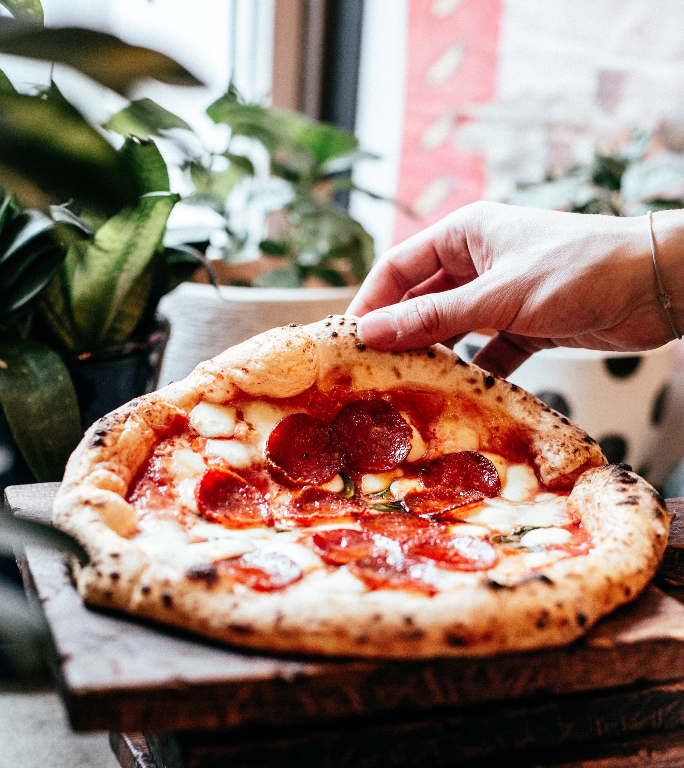 Pizza maison aux 3 viandes