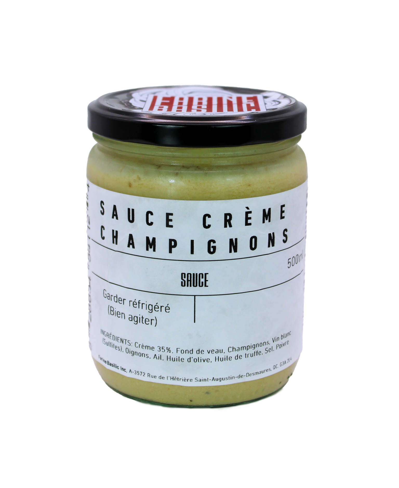 Sauce Crème Champignons